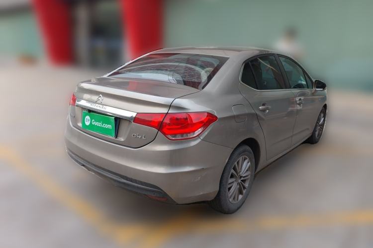Used Citroen C4L 2014 1.8L Intelligent Drive Manual Enjoyment Model Rear Right 45 Deg