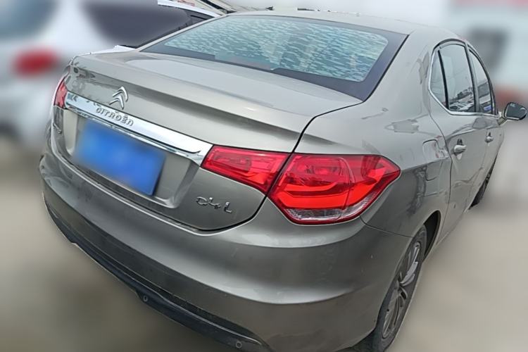 Used Citroen C4L 2014 1.8L Intelligent Drive Manual Enjoyment Model Rear Right 45 Deg