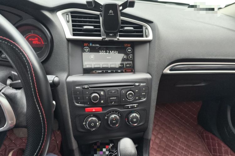 Used Citroen C4L 2014 1.8L Intelligent Drive Automatic Enjoyment Model Audio And AC Panel