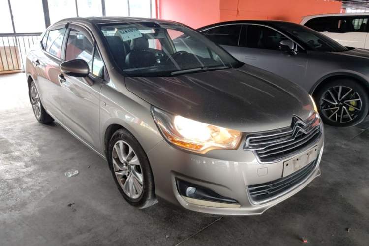 Used Citroen C4L 2014 1.6THP Intelligent Drive Automatic Dynamic Model Front Right 45 Deg