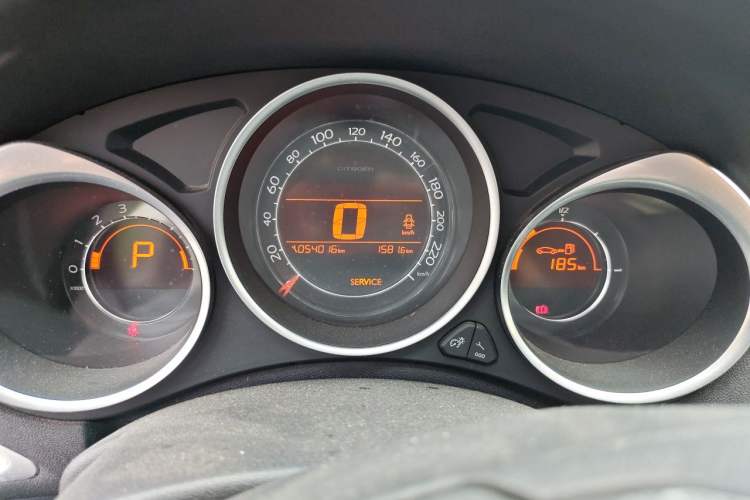 Used Citroen C4L 2014 1.8L Intelligent Drive Automatic Dynamic Model Instrument Cluster