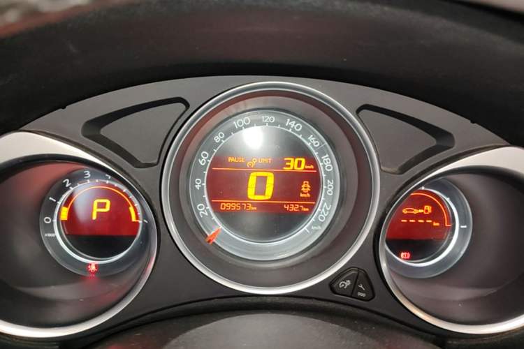 Used Citroen C4L 2014 1.6THP Intelligent Drive Automatic Dynamic Model Instrument Cluster