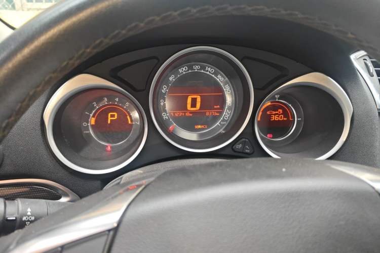 Used Citroen C4L 2014 1.8L Intelligent Drive Automatic Dynamic Model Instrument Cluster