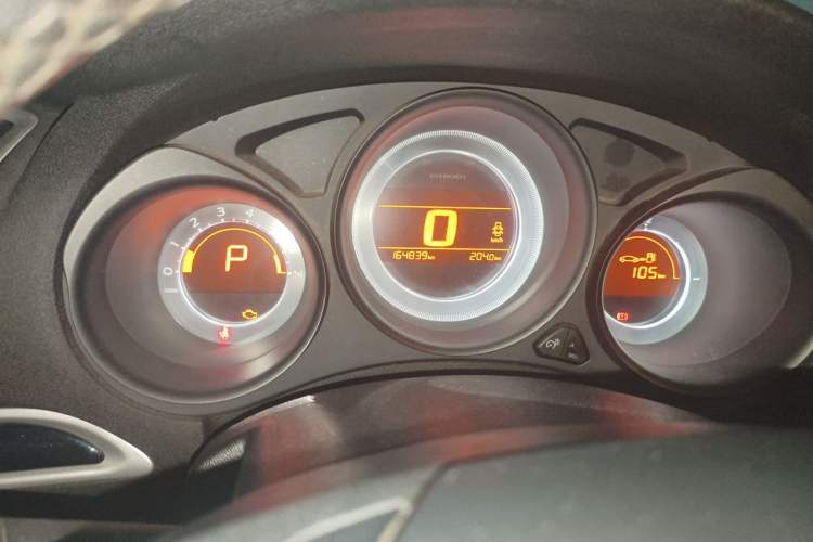 Used Citroen C4L 2014 1.8L Intelligent Drive Automatic Enjoyment Model Instrument Cluster