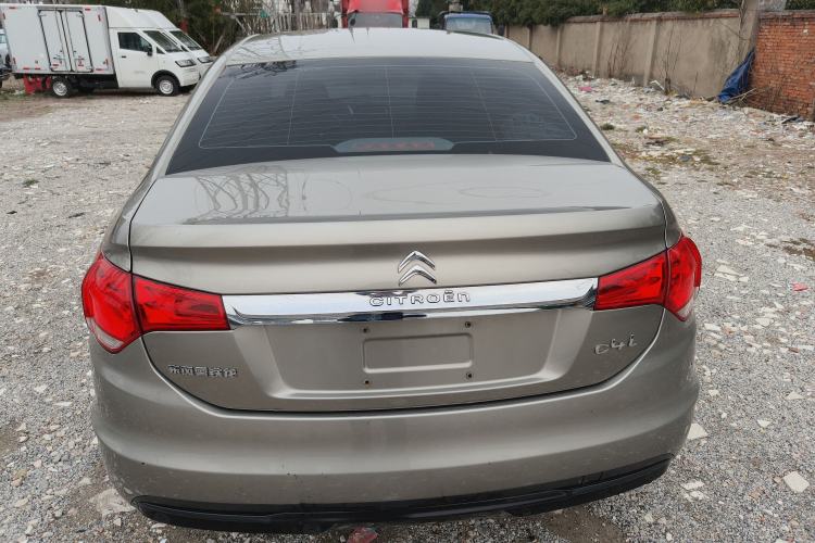 Used Citroen C4L 2014 1.8L Intelligent Drive Manual Enjoyment Model Rear