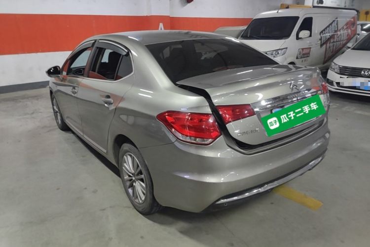 Used Citroen C4L 2014 1.8L Intelligent Drive Automatic Enjoyment Model Rear Left 45 Deg