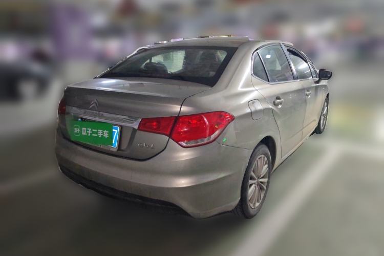 Used Citroen C4L 2014 1.8L Intelligent Drive Manual Enjoyment Model Rear Right 45 Deg