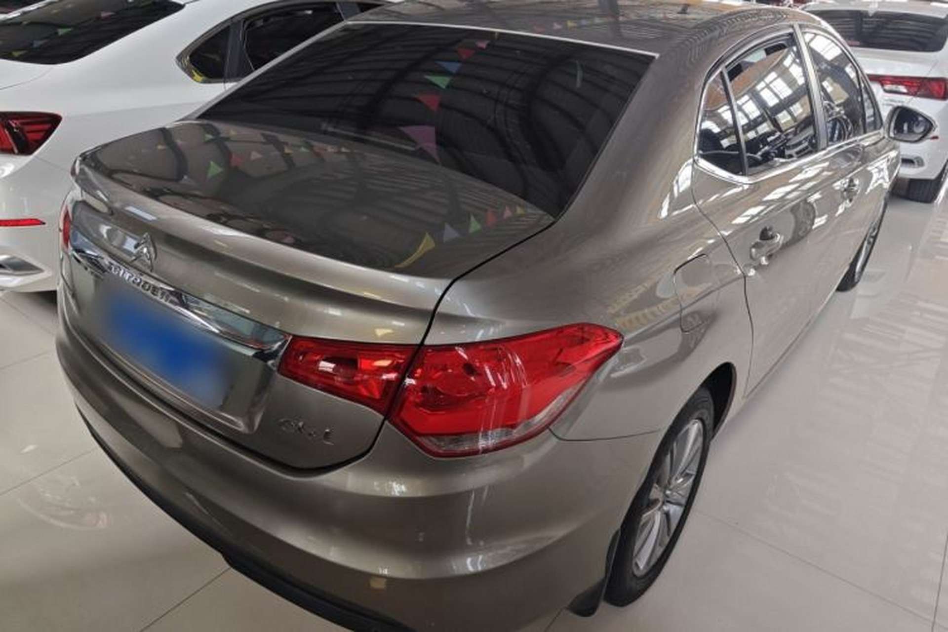 Used Citroen C4L 2014 1.8L Intelligent Drive Automatic Enjoyment Model Rear Right 45 Deg
