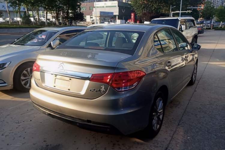Used Citroen C4L 2014 1.8L Intelligent Drive Manual Enjoyment Model Rear Right 45 Deg