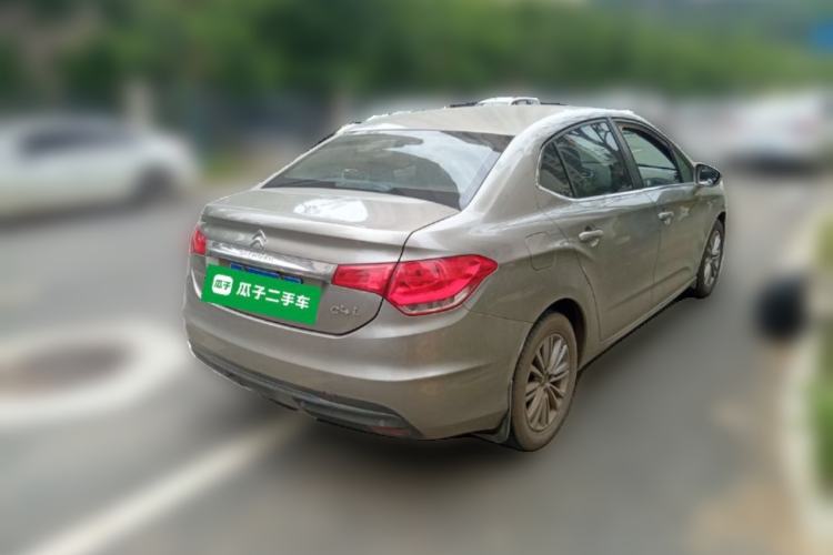 Used Citroen C4L 2014 1.8L Intelligent Drive Manual Version – Dynamic Edition Rear Right 45 Deg