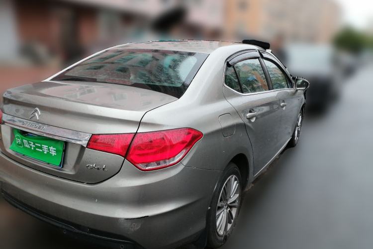 Used Citroen C4L 2014 1.8L Intelligent Drive Automatic Enjoyment Model Rear Right 45 Deg