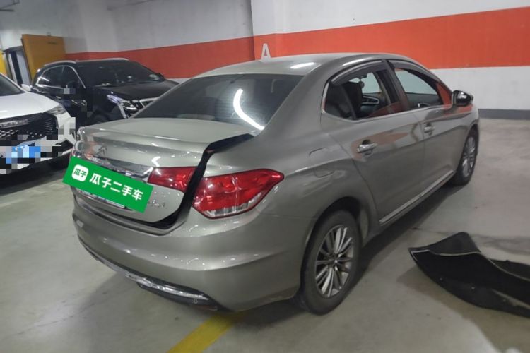 Used Citroen C4L 2014 1.8L Intelligent Drive Automatic Enjoyment Model Rear Right 45 Deg