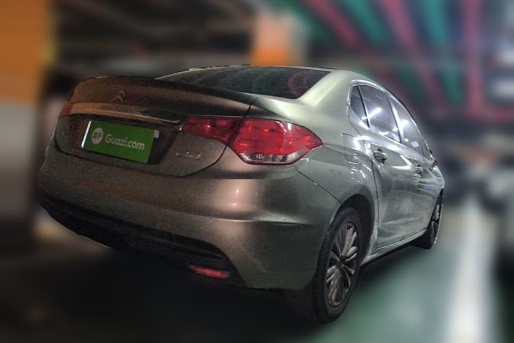 Used Citroen C4L 2014 1.8L Intelligent Drive Automatic Dynamic Model Rear Right 45 Deg