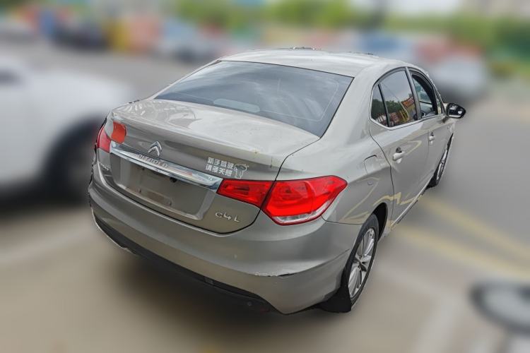Used Citroen C4L 2014 1.8L Intelligent Drive Manual Enjoyment Model Rear Right 45 Deg