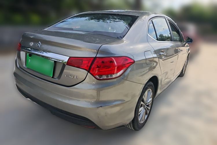 Used Citroen C4L 2014 1.8L Intelligent Drive Manual Version – Dynamic Edition Rear Right 45 Deg
