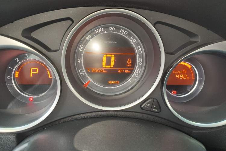Used Citroen C4L 2014 1.8L Intelligent Drive Automatic Dynamic Model Instrument Cluster