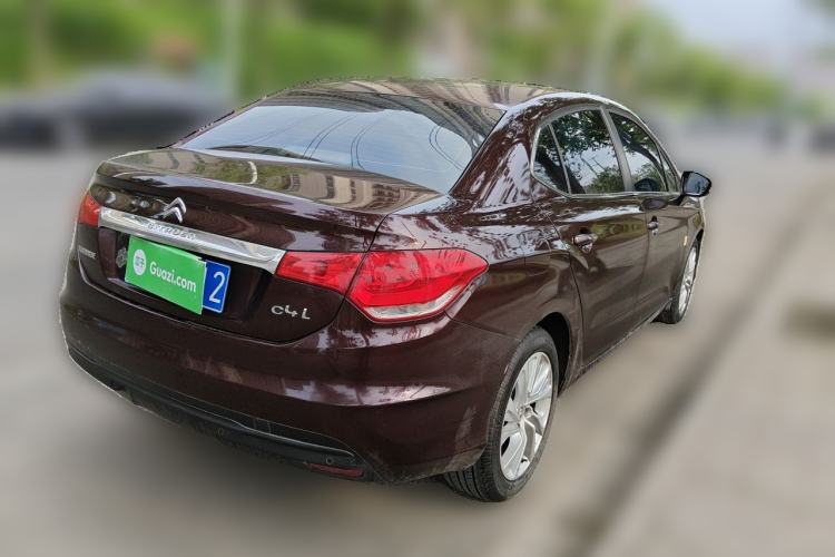 Used Citroen C4L 2014 1.6THP Intelligent Drive Automatic Dynamic Model Rear Right 45 Deg