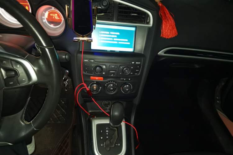 Used Citroen C4L 2014 1.8L Intelligent Drive Automatic Enjoyment Model Audio And AC Panel