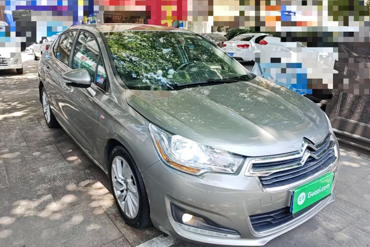 Used Citroen C4L 2014 1.6THP Intelligent Drive Automatic Dynamic Model Front Right 45 Deg