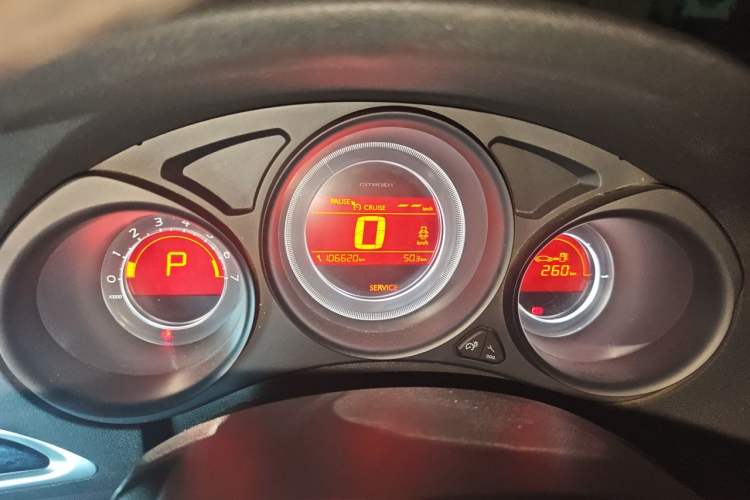 Used Citroen C4L 2014 1.8L Intelligent Drive Automatic Enjoyment Model Instrument Cluster
