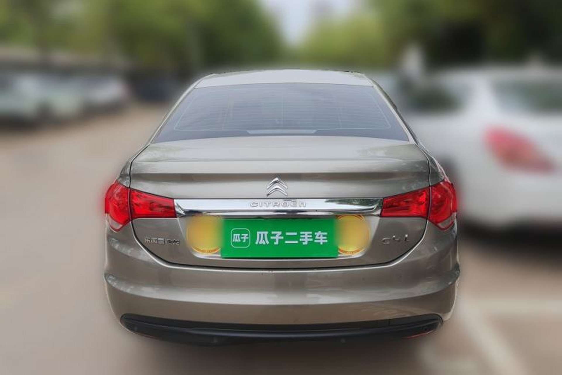Used Citroen C4L 2014 1.8L Intelligent Drive Automatic Enjoyment Model Rear