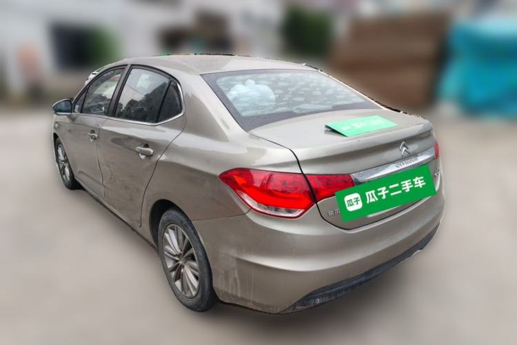 Used Citroen C4L 2014 1.8L Intelligent Drive Automatic Dynamic Model Rear Left 45 Deg