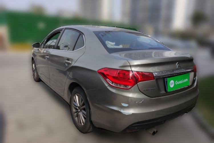 Used Citroen C4L 2014 1.8L Intelligent Drive Manual Enjoyment Model Rear Left 45 Deg