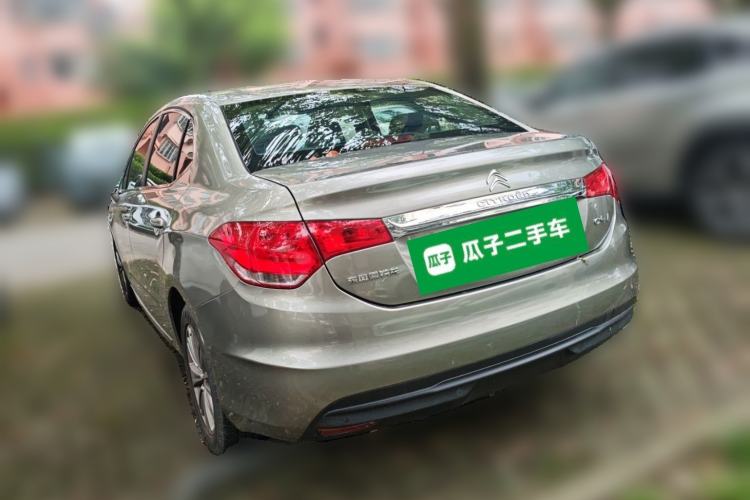 Used Citroen C4L 2014 1.8L Intelligent Drive Automatic Enjoyment Model Rear Left 45 Deg