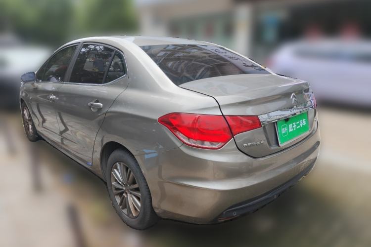 Used Citroen C4L 2014 1.8L Intelligent Drive Automatic Dynamic Model Rear Left 45 Deg
