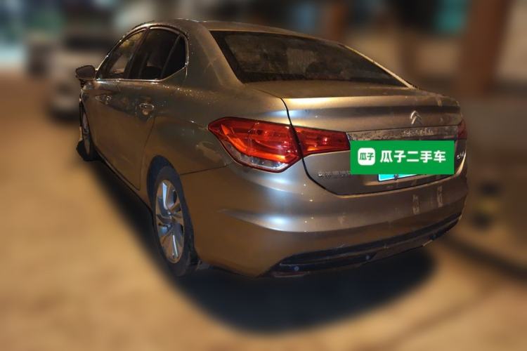 Used Citroen C4L 2014 1.6THP Intelligent Drive Automatic Dynamic Model Rear Left 45 Deg