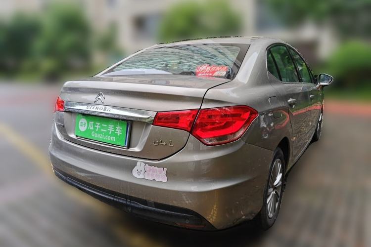 Used Citroen C4L 2014 1.8L Intelligent Drive Automatic Enjoyment Model Rear Right 45 Deg