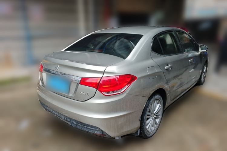 Used Citroen C4L 2014 1.8L Intelligent Drive Automatic Dynamic Model Rear Right 45 Deg