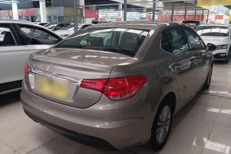 Used Citroen C4L 2014 1.8L Intelligent Drive Manual Version – Dynamic Edition Rear Right 45 Deg