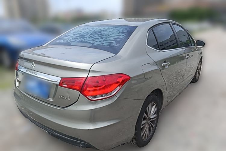 Used Citroen C4L 2014 1.8L Intelligent Drive Manual Version – Dynamic Edition Rear Right 45 Deg