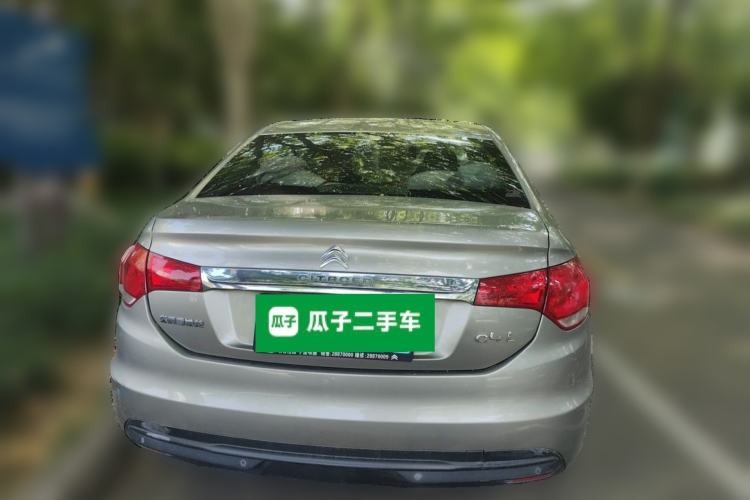 Used Citroen C4L 2014 1.8L Intelligent Drive Automatic Dynamic Model Rear