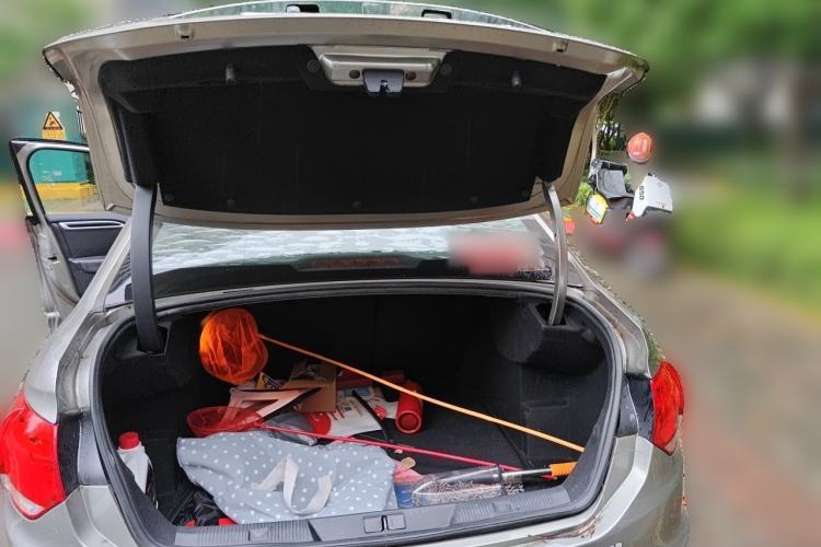 Used Citroen C4L 2014 1.8L Intelligent Drive Automatic Enjoyment Model Trunk