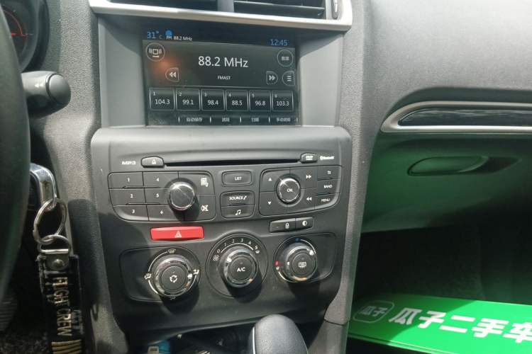 Used Citroen C4L 2014 1.8L Intelligent Drive Automatic Enjoyment Model Audio And AC Panel