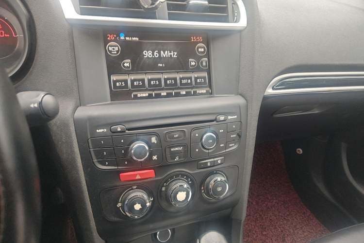 Used Citroen C4L 2014 1.8L Intelligent Drive Automatic Enjoyment Model Audio And AC Panel
