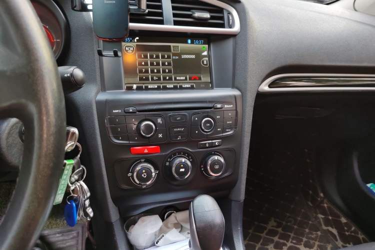 Used Citroen C4L 2014 1.8L Intelligent Drive Automatic Enjoyment Model Audio And AC Panel