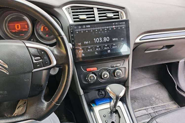Used Citroen C4L 2014 1.8L Intelligent Drive Automatic Enjoyment Model Audio And AC Panel