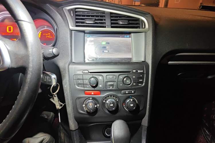 Used Citroen C4L 2014 1.8L Intelligent Drive Automatic Enjoyment Model Audio And AC Panel