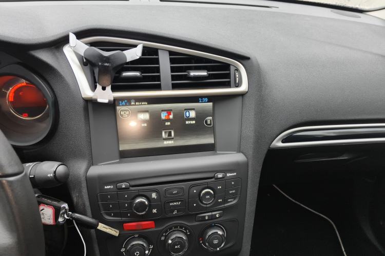 Used Citroen C4L 2014 1.8L Intelligent Drive Automatic Enjoyment Model Audio And AC Panel