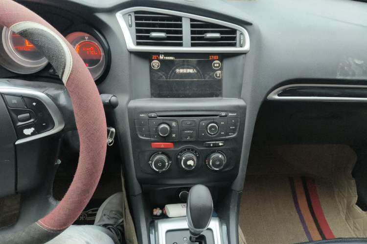 Used Citroen C4L 2014 1.8L Intelligent Drive Automatic Enjoyment Model Audio And AC Panel