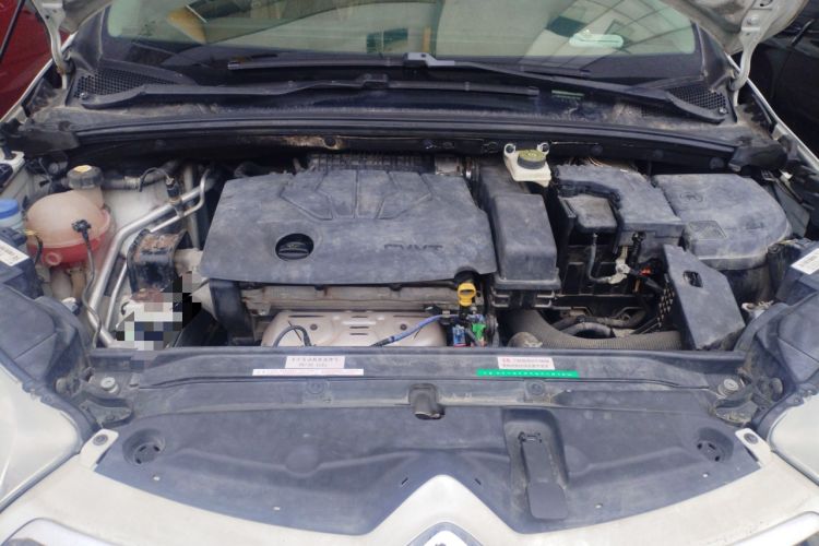 Used Citroen C4L 2014 1.8L Intelligent Drive Automatic Enjoyment Model Engine Bay