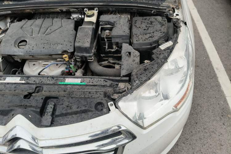 Used Citroen C4L 2014 1.8L Intelligent Drive Automatic Enjoyment Model Engine Bay Left