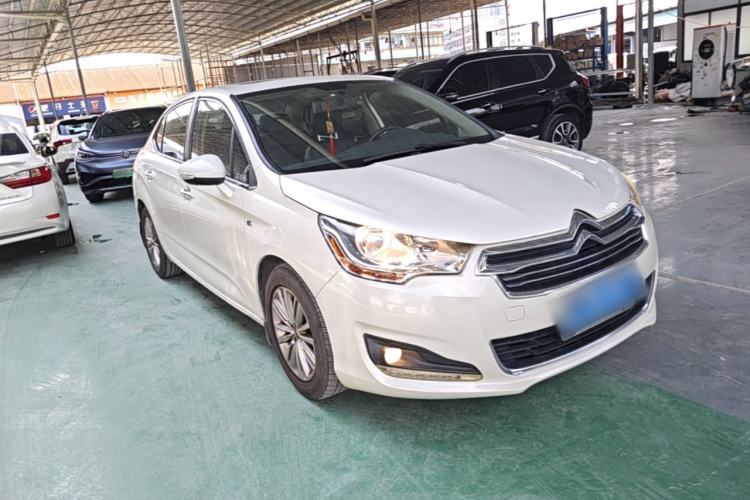 Used Citroen C4L 2014 1.8L Intelligent Drive Automatic Dynamic Model Front Right 45 Deg