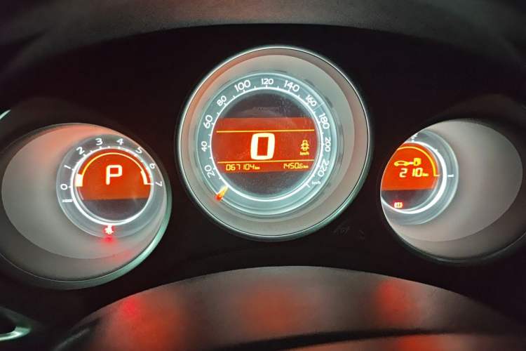 Used Citroen C4L 2014 1.8L Intelligent Drive Automatic Dynamic Model Instrument Cluster