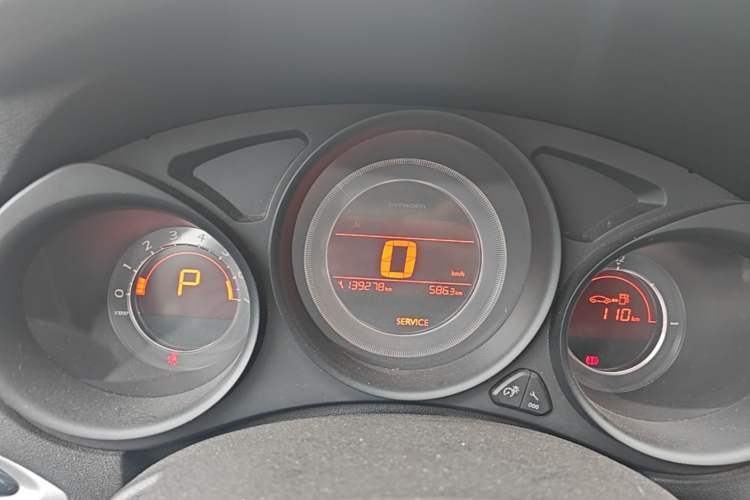 Used Citroen C4L 2014 1.8L Intelligent Drive Automatic Enjoyment Model Instrument Cluster