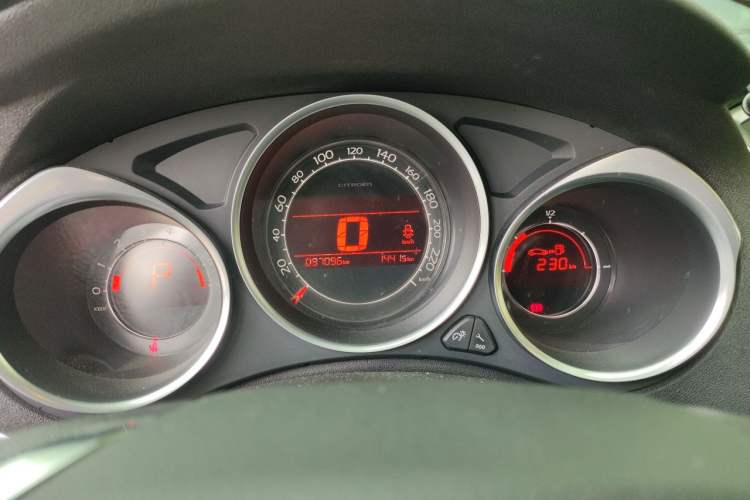 Used Citroen C4L 2014 1.6THP Intelligent Drive Automatic Dynamic Model Instrument Cluster