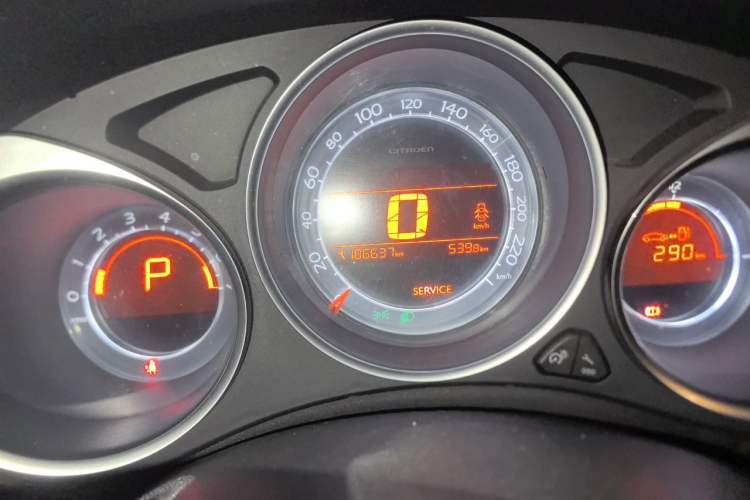 Used Citroen C4L 2014 1.6THP Intelligent Drive Automatic Dynamic Model Instrument Cluster